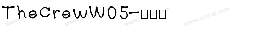 TheCrewW05字体转换