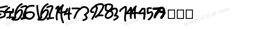 1989Numbers字体转换