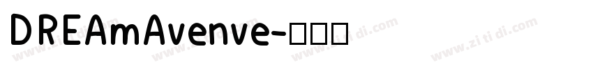 DREAmAvenve字体转换
