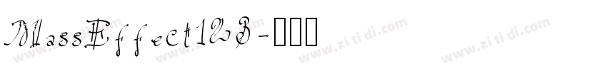 MassEffect123字体转换