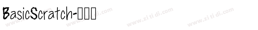 BasicScratch字体转换