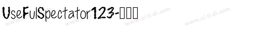 UseFulSpectator123字体转换