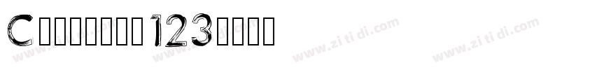 Cartoons123字体转换