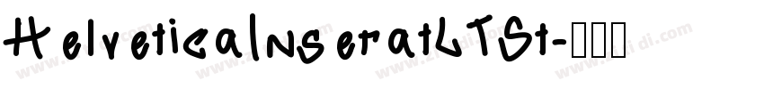 HelveticaInseratLTSt字体转换