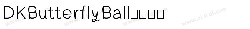 DKButterflyBall字体转换