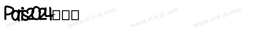 Paris2024字体转换