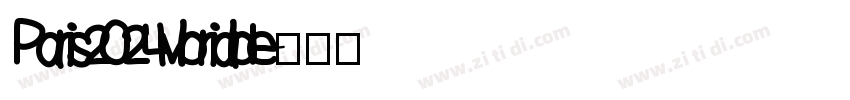 Paris2024vbriable字体转换