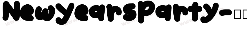 NewYearsParty字体转换