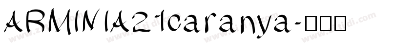 ARMINIA21caranya字体转换