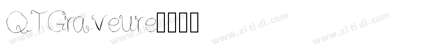 QTGraveure字体转换