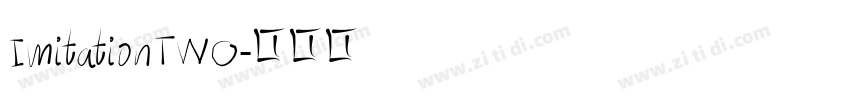 ImitationTWO字体转换