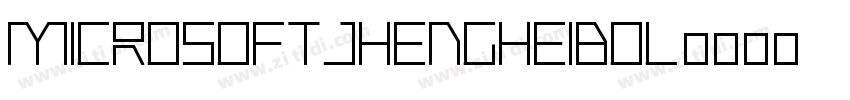 MicrosoftJhengHeiBol字体转换