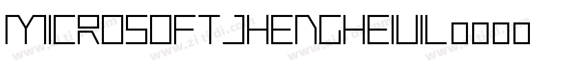MicrosoftJhengHeiUIL字体转换