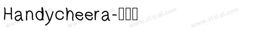 Handycheera字体转换