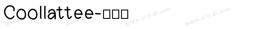 Coollattee字体转换