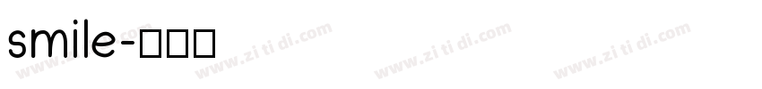 smile字体转换