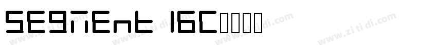 Segment16C字体转换