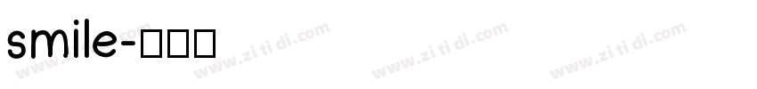 smile字体转换