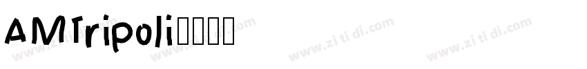 AMTripoli字体转换