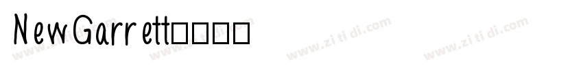 NewGarrett字体转换