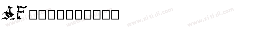 AFontttf字体转换
