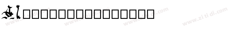 AIzaozibaxing字体转换