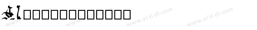AIzaozteli字体转换