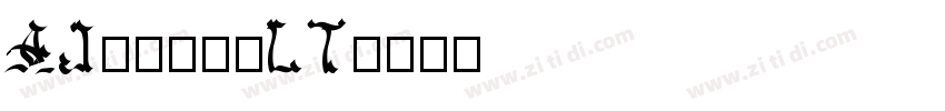 AJannatLT字体转换