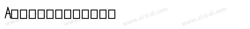 AJannatLT字体转换