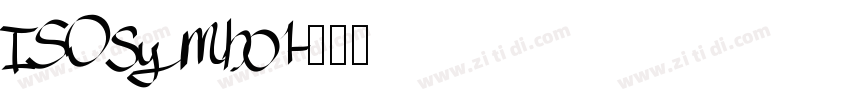 ISOsymbo1字体转换