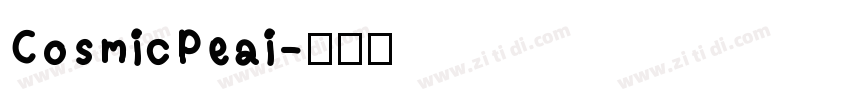 CosmicPlai字体转换