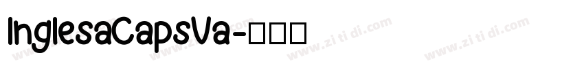 InglesaCapsVa字体转换