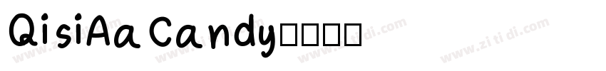 QisiAaCandy字体转换