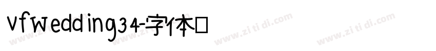 VfWedding34字体转换