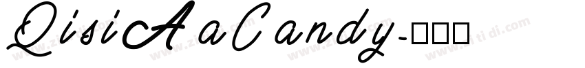 QisiAaCandy字体转换