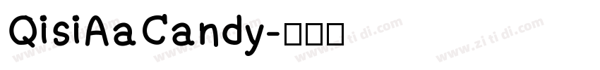 QisiAaCandy字体转换