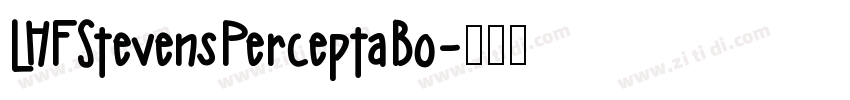 LHFStevensPerceptaBo字体转换