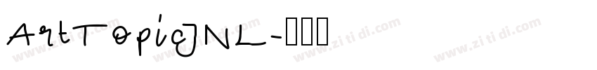 ArtTopicJNL字体转换