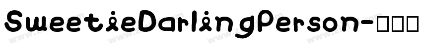 SweetieDarlingPerson字体转换