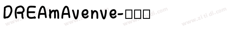 DREAmAvenve字体转换