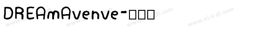 DREAmAvenve字体转换