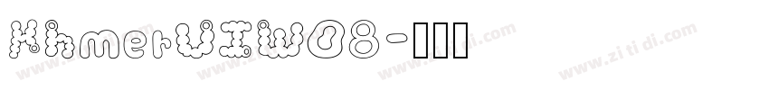 KhmerUIW08字体转换
