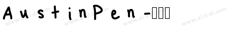AustinPen字体转换