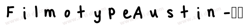 FilmotypeAustin字体转换