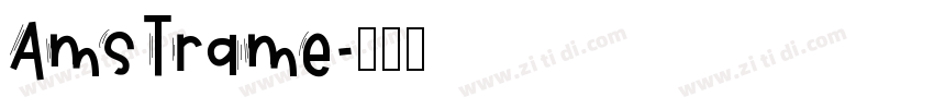 AmsTrame字体转换