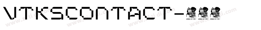 VTKSCONTACT字体转换