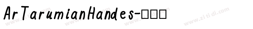 ArTarumianHandes字体转换