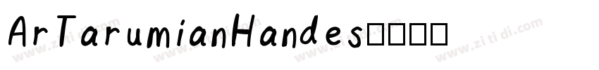 ArTarumianHandes字体转换