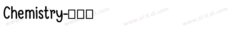 Chemistry字体转换