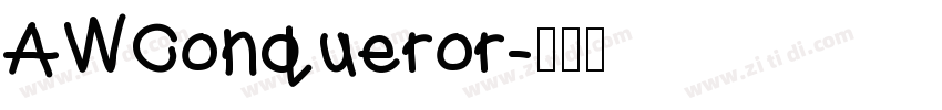 AWConqueror字体转换